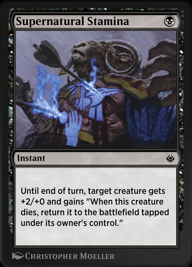 image Supernatural Stamina