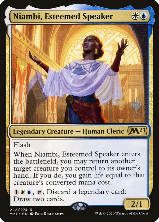 image Niambi, Esteemed Speaker