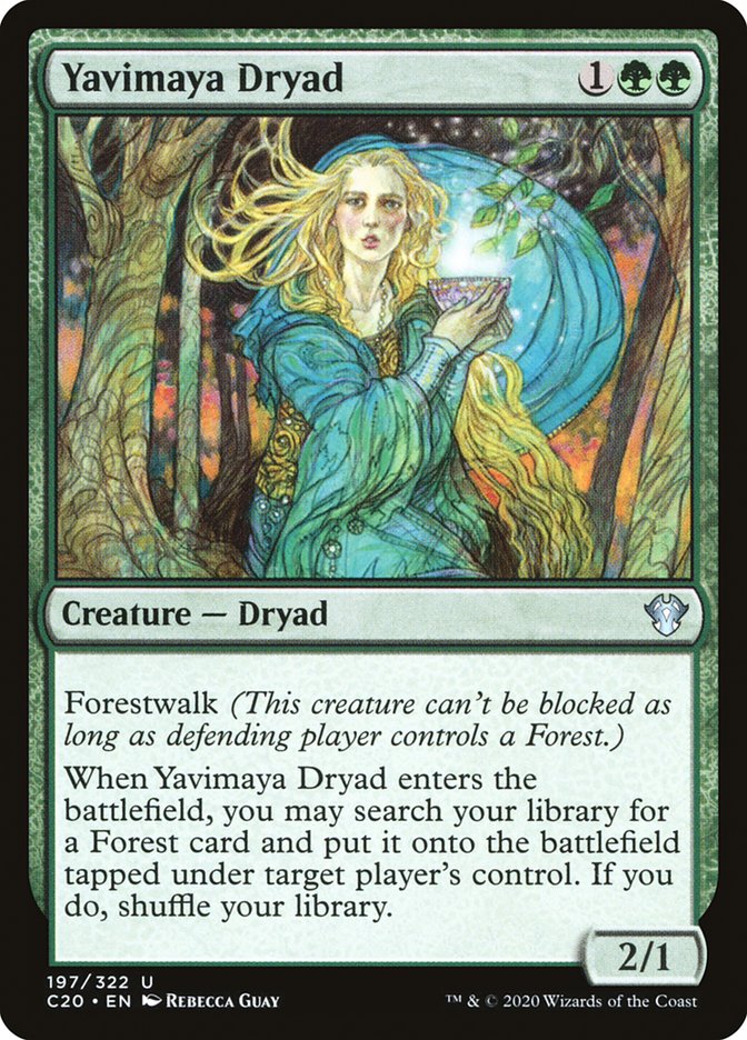 image Yavimaya Dryad