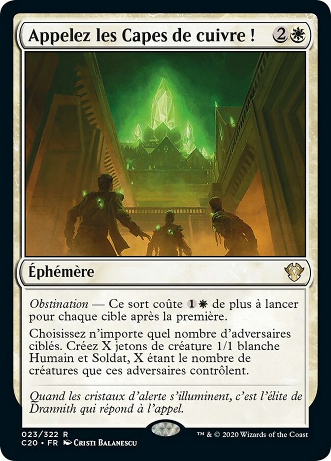 image Appelez les Capes de cuivre !