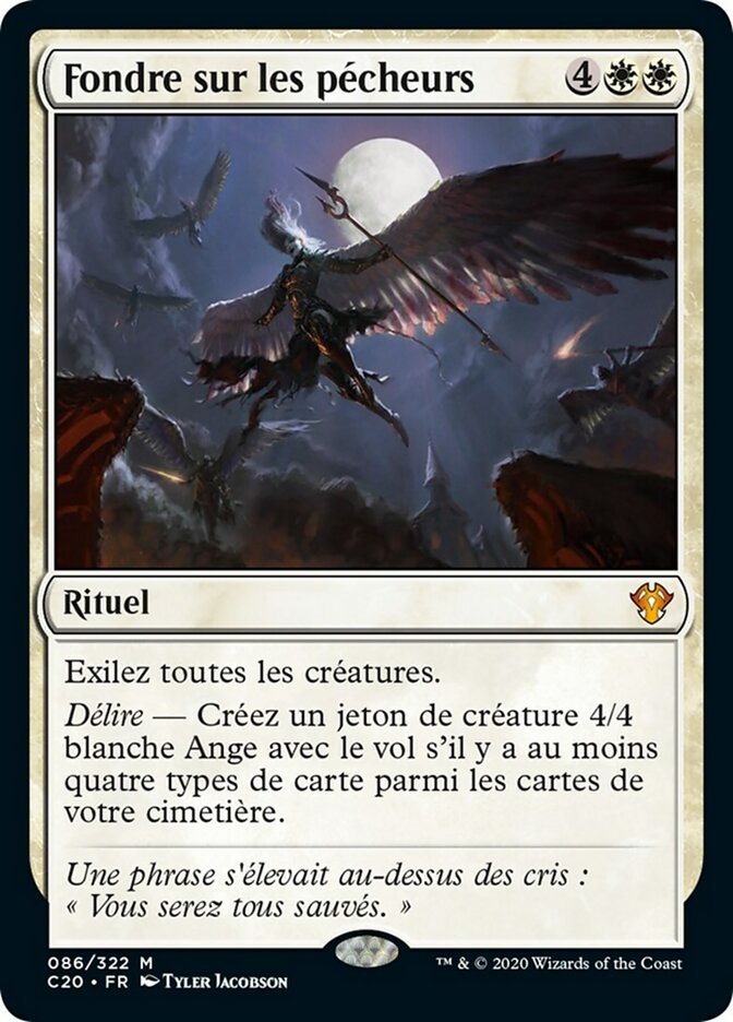 image Fondre sur les pécheurs