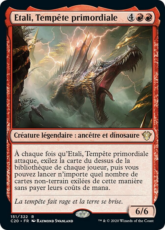 image Etali, Tempête primordiale