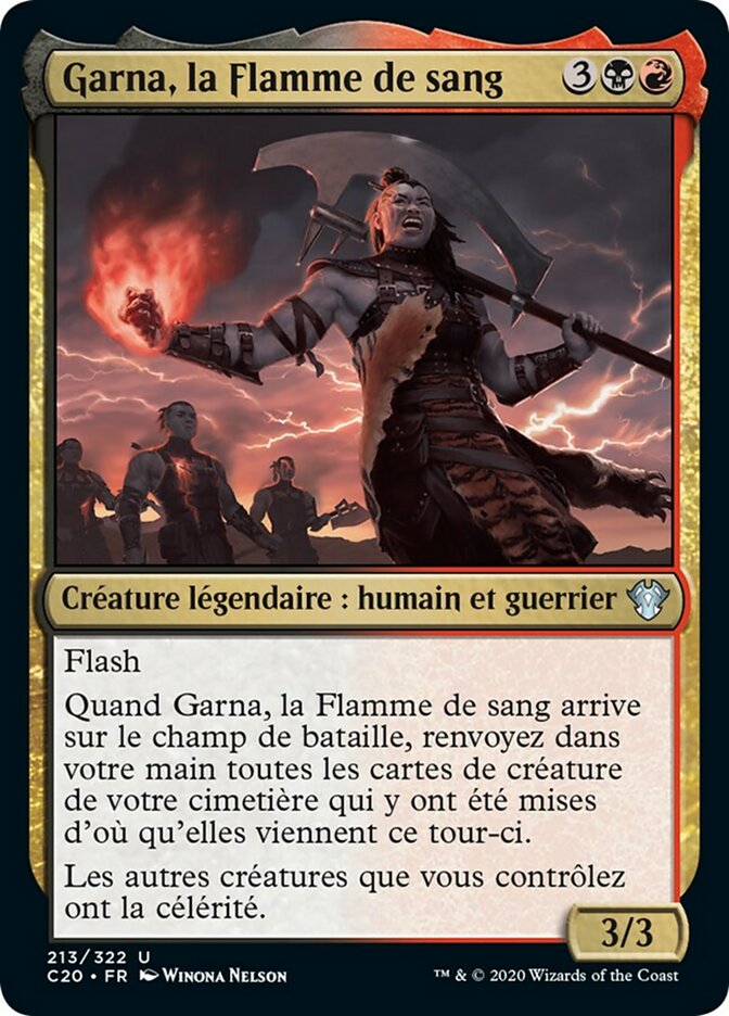 image Garna, la Flamme de sang