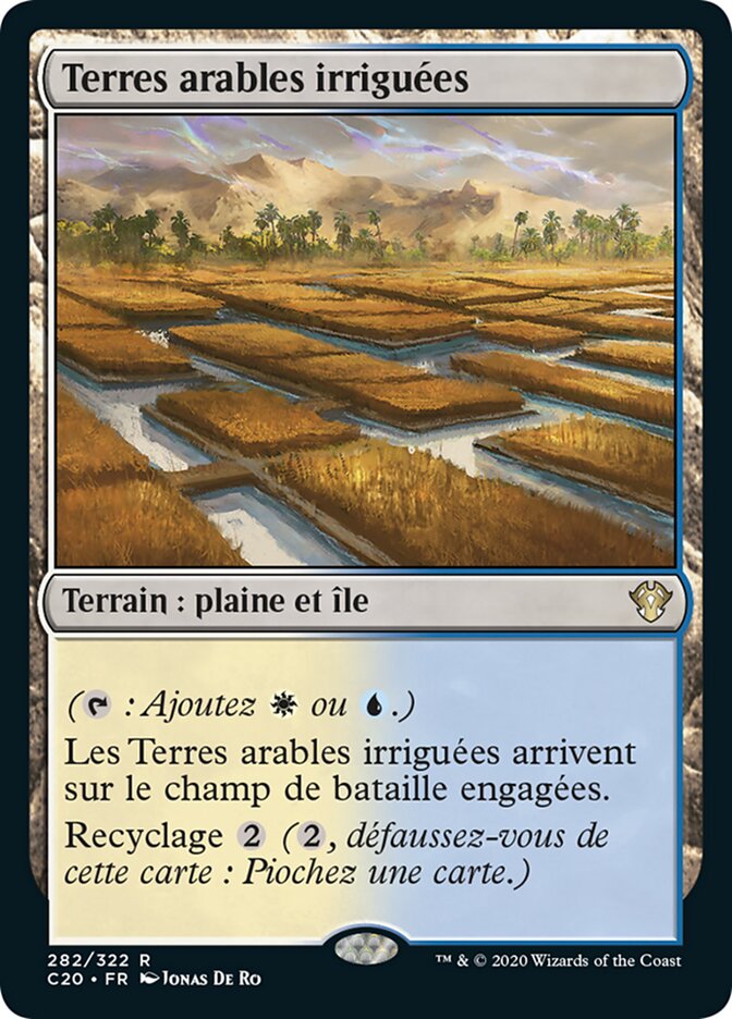 image Terres arables irriguées