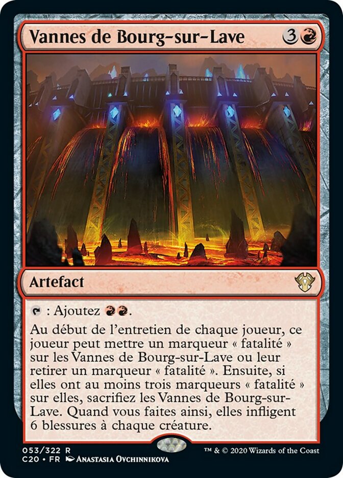 image Vannes de Bourg-sur-Lave