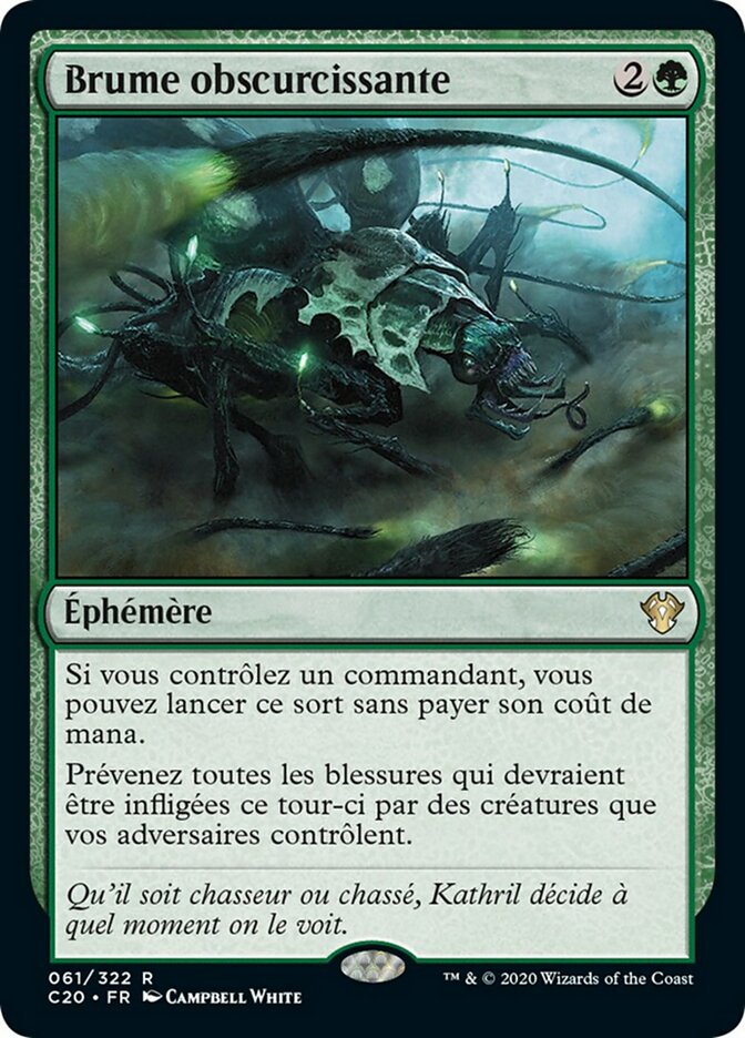 image Brume obscurcissante