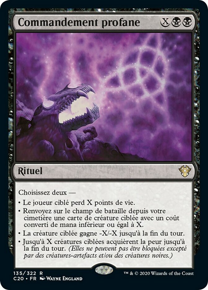 image Commandement profane