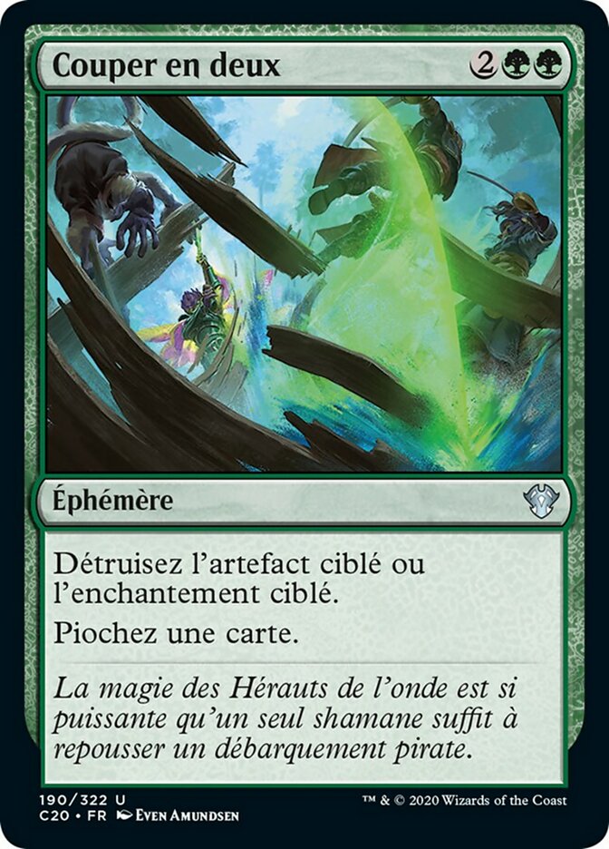 image Couper en deux