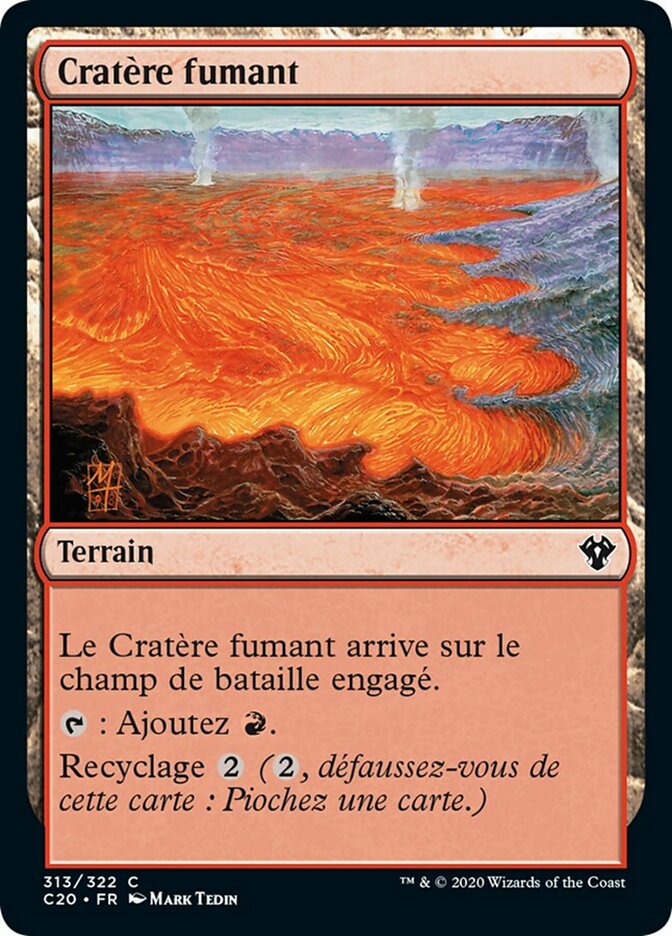 image Cratère fumant