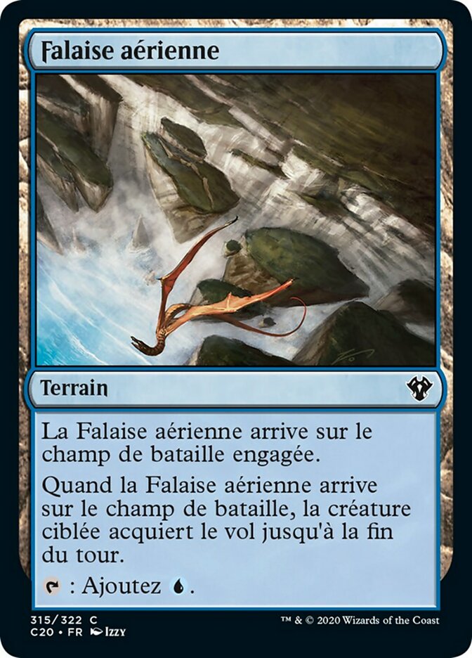 image Falaise aérienne