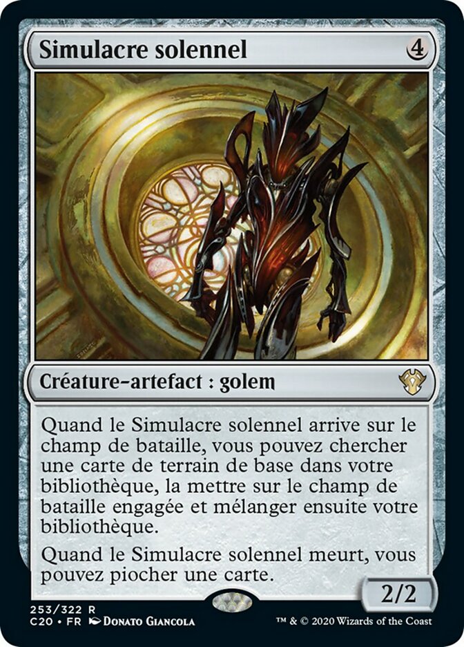 image Simulacre solennel