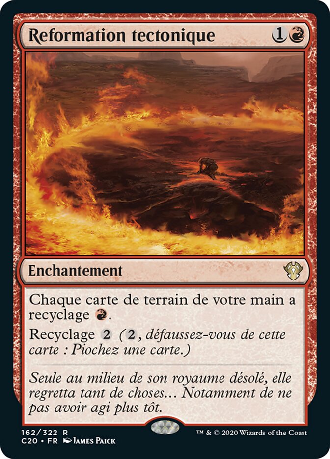 image Reformation tectonique