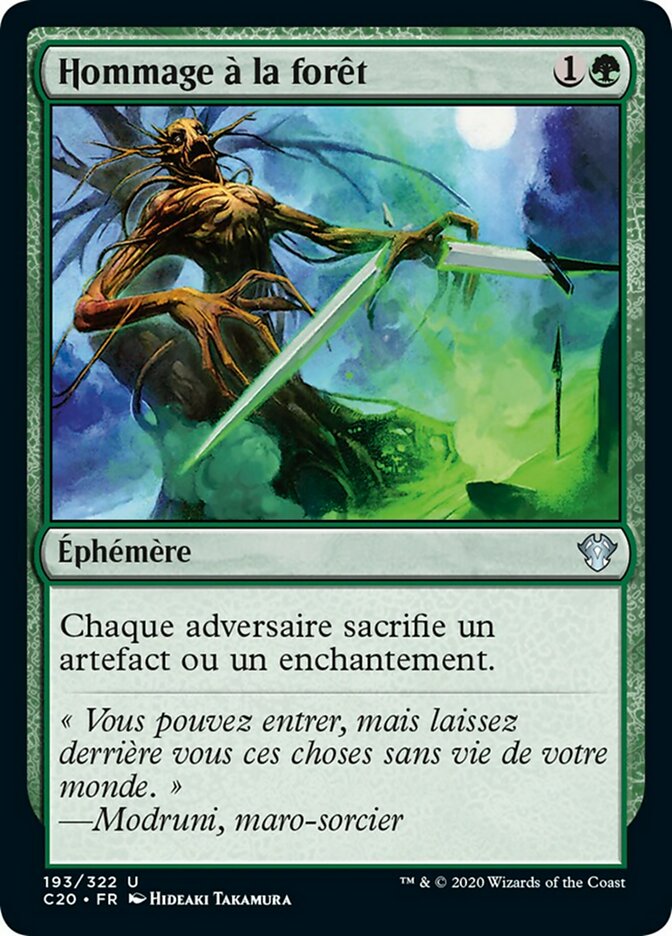 image Hommage à la forêt