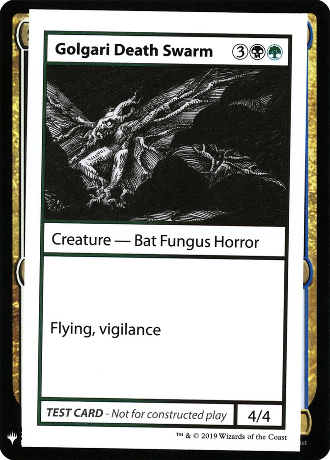 image Golgari Death Swarm