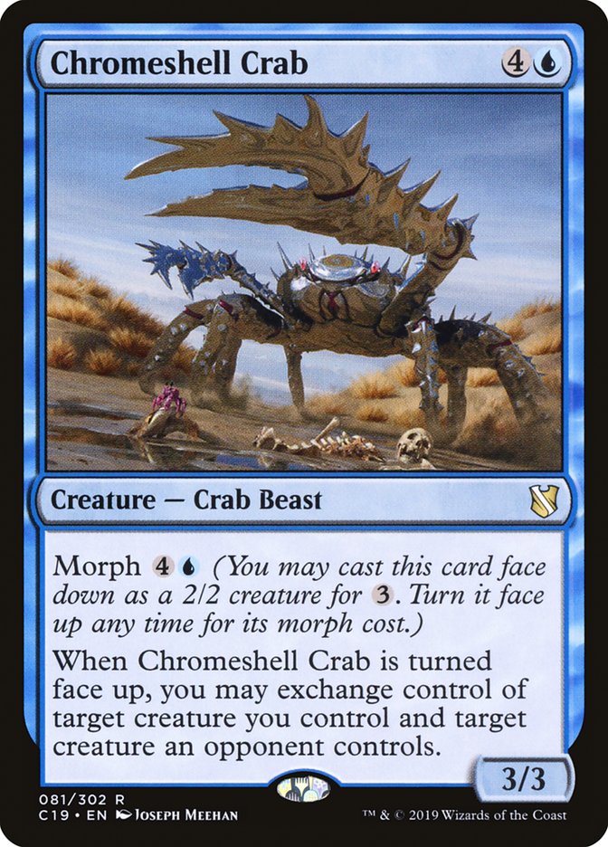 image Chromeshell Crab