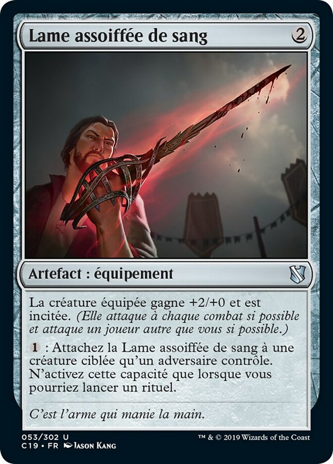 image Lame assoiffée de sang