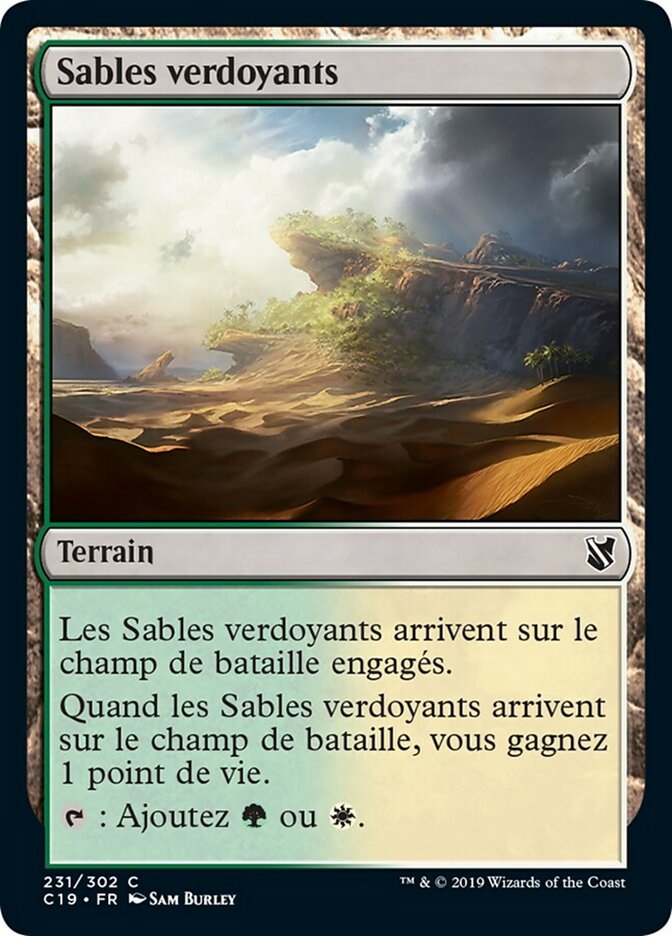 image Sables verdoyants