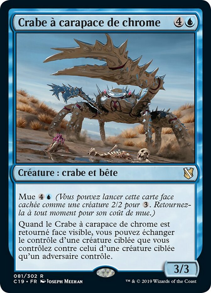 image Crabe à carapace de chrome