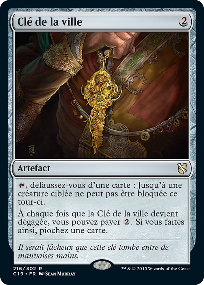 image Clé de la ville