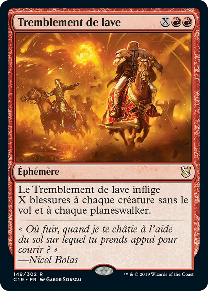 image Tremblement de lave