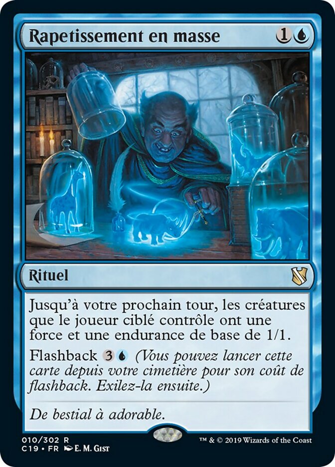 image Rapetissement en masse