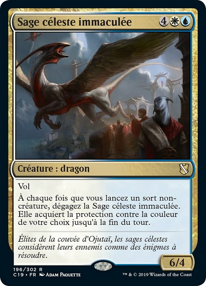 image Sage céleste immaculée