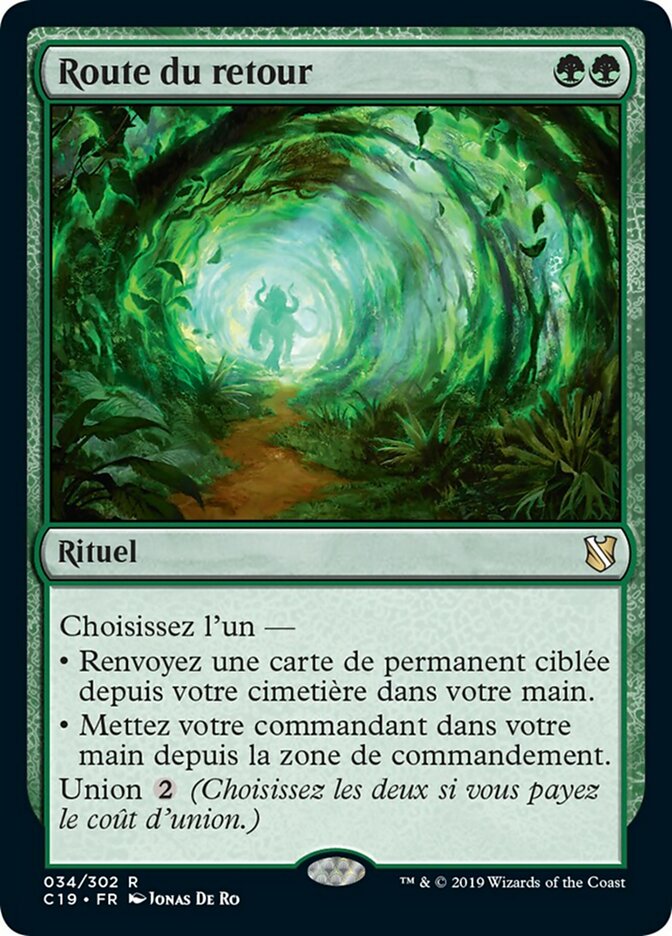 image Route du retour