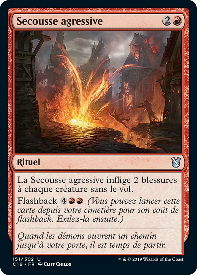 image Secousse agressive