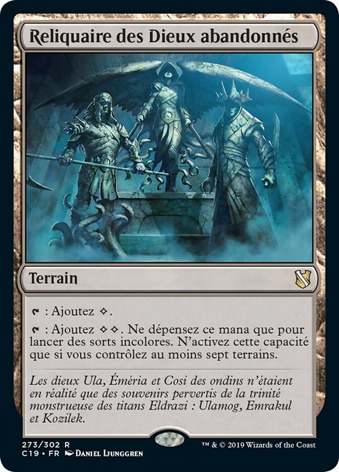 image Reliquaire des Dieux abandonnés