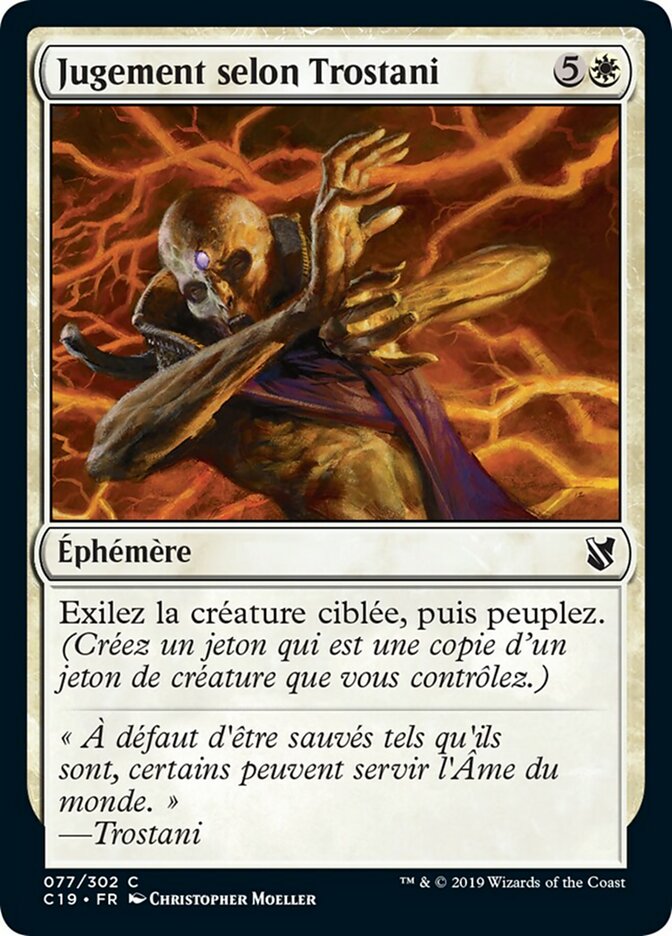 image Jugement selon Trostani