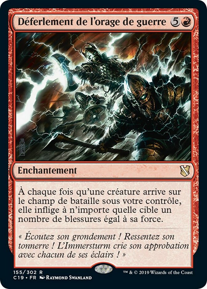 image Déferlement de l'orage de guerre