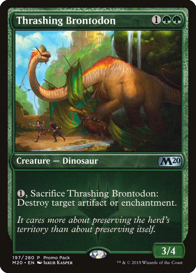 image Thrashing Brontodon