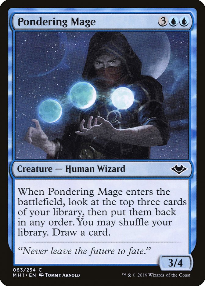 image Pondering Mage