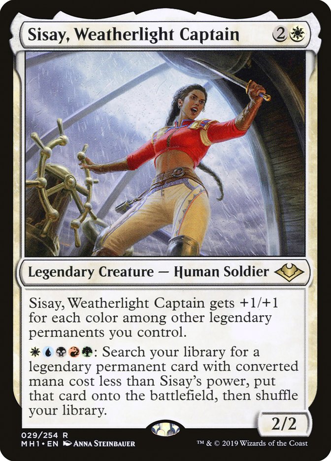 image Sisay, Weatherlight Captain