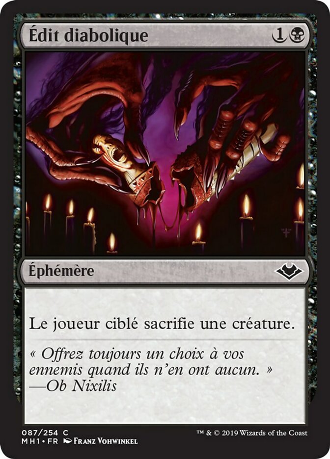 image Édit diabolique