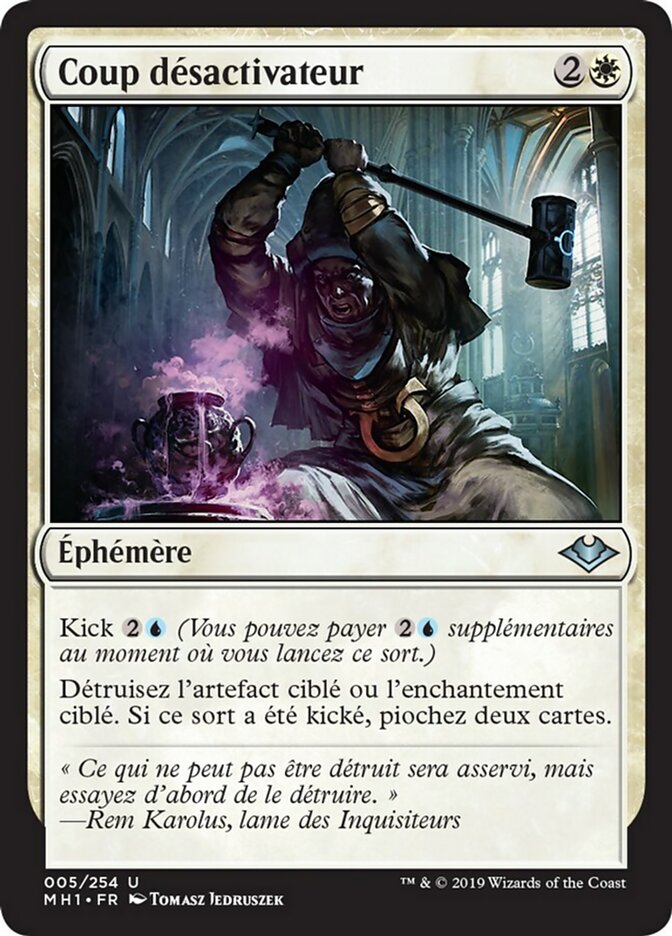 image Coup désactivateur