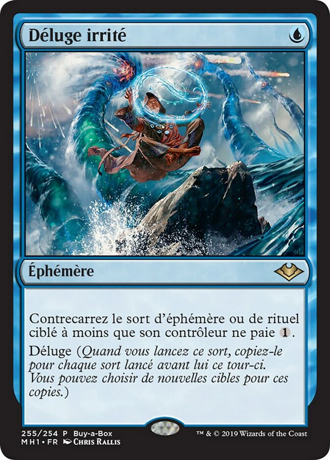 image Déluge irrité