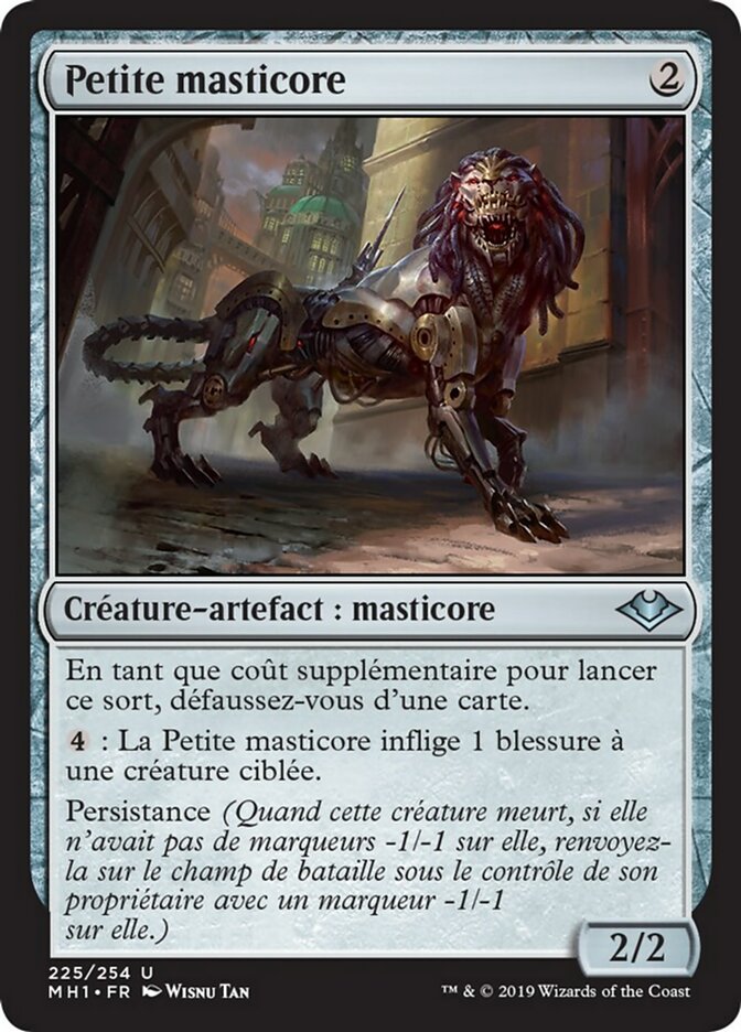 image Petite masticore