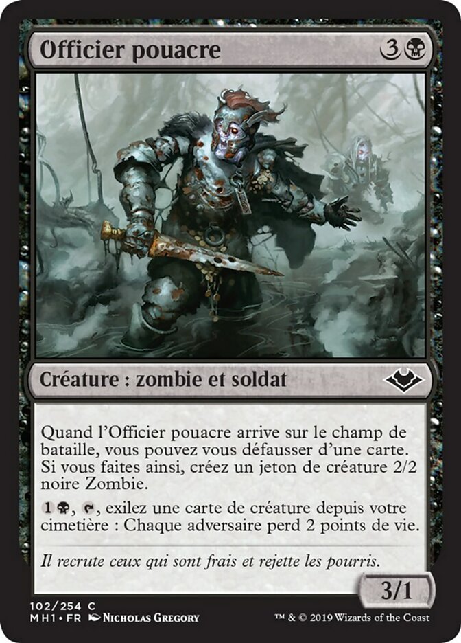 image Officier pouacre