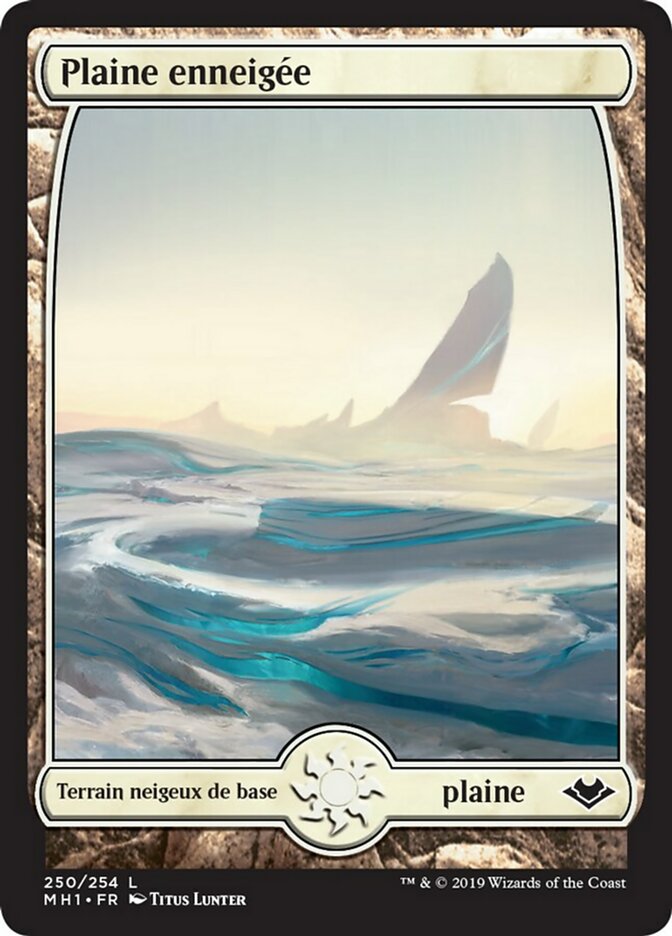 image Plaine enneigée