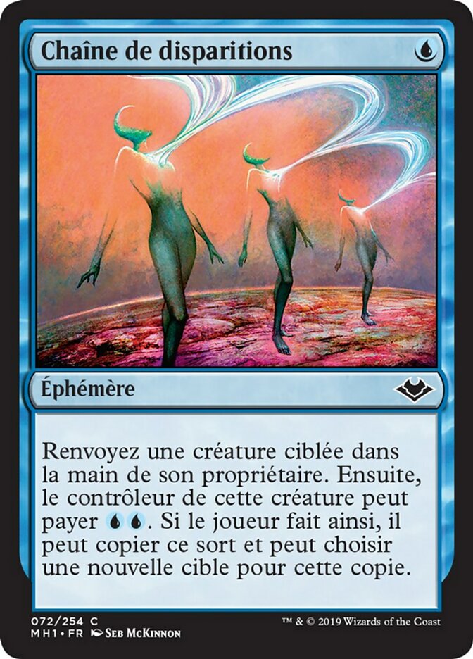 image Chaîne de disparitions