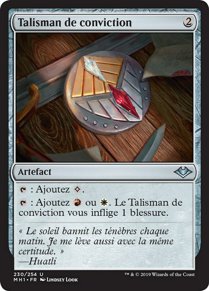 image Talisman de conviction