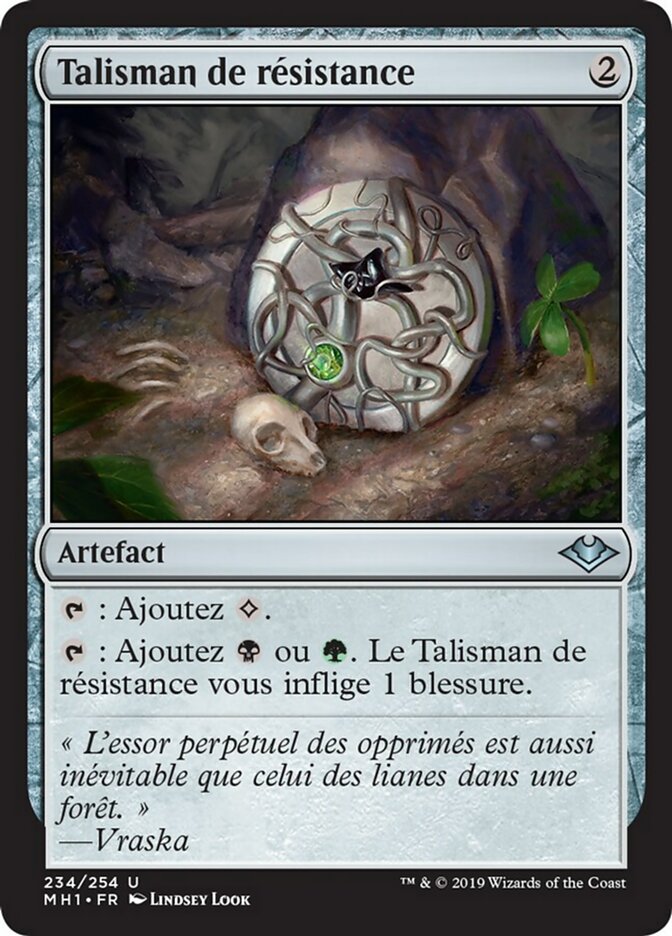 image Talisman de résistance