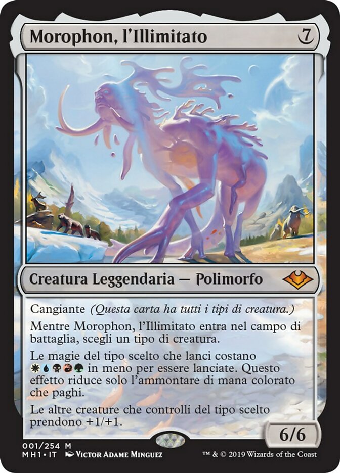 Morophon, l'Illimitato