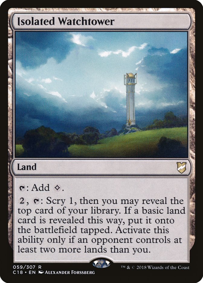 image Isolated Watchtower