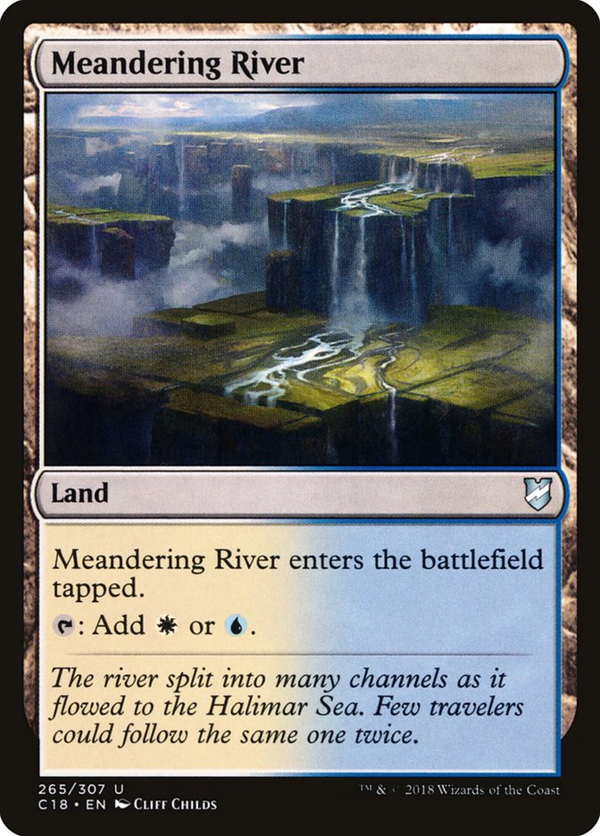 image Meandering River