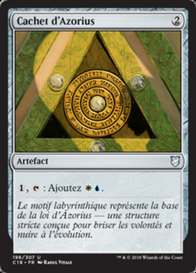 image Cachet d'Azorius