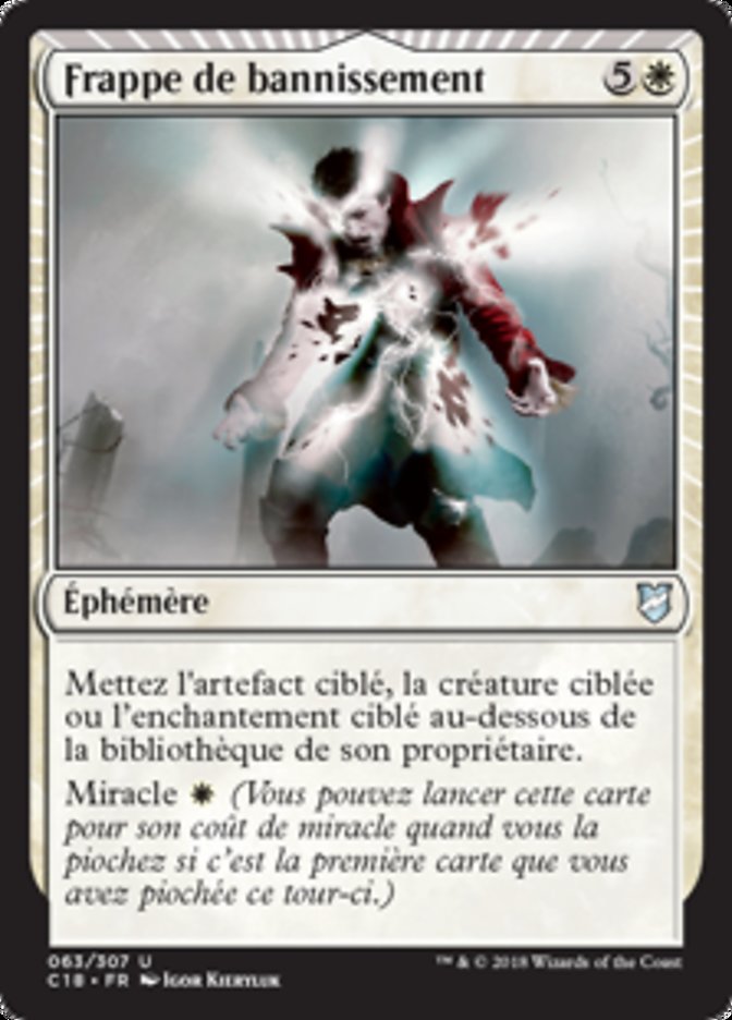 image Frappe de bannissement