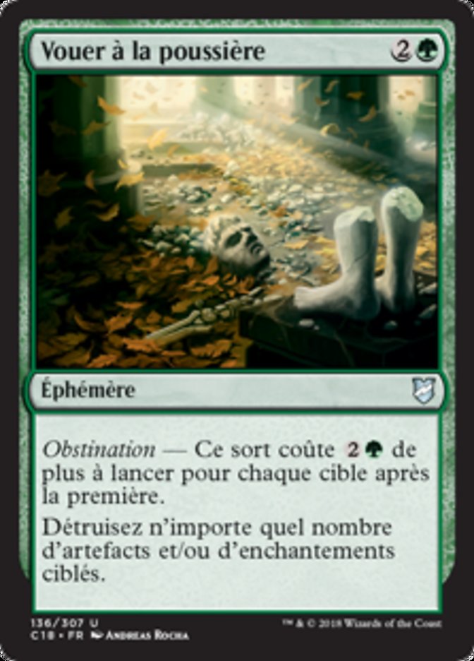 image Vouer à la poussière