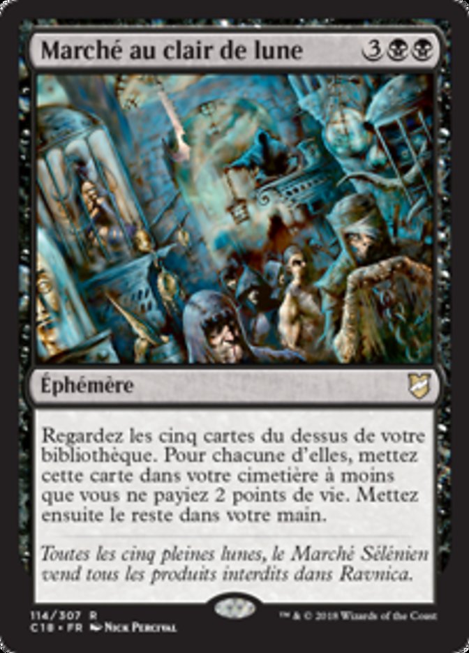 image Marché au clair de lune